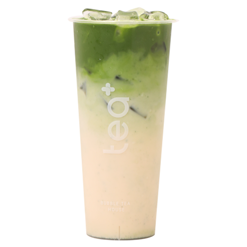 Iced Oat Matcha Latte (Sugar-Free)