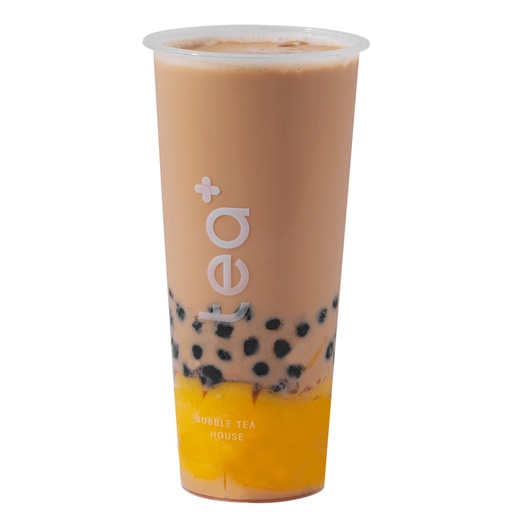 QQ Milk Tea with Boba & Pudding
